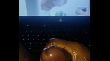 Preview 1 of Condom Use Sex In Indian Video - Solo Oiled Cock Handjob Seeking mom