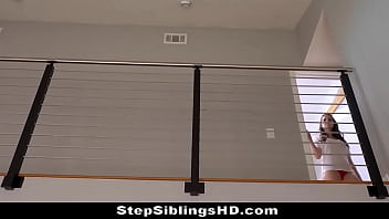 Preview 1 of Femely Strok - Jenna Ross Takes Stepbros Cock Deep In Her Mouth &amp_ Pussy