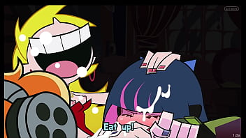 Preview 4 of Ania French Bukkake - Panty and Stocking Blowjob Sex Scene (ZONE)