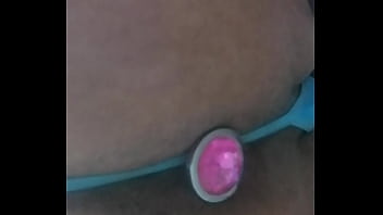 Preview 3 of Most Muscular Fbb Riding Dick - Plug rosa en el ano