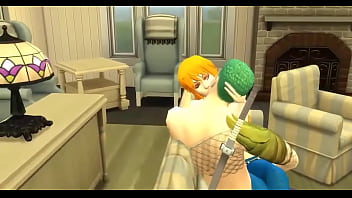 Preview 2 of Old Present - Parodia Hentai Epi 15 One Piece Hentai Nico Robin Follada fuertemente por Lufy Grandes Tetas Folladas Anime