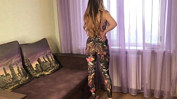 Preview 1 of Adgjmptw Jgajd2 - Friend&#039_s Paid For Her Mistake With Blowjob And Fucked Me - Russian Amateur Video with Conversation