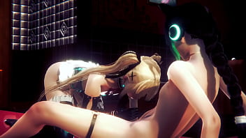 Preview 1 of Our Dor - Yaoi Femboy - Mizu Blowjob and Chair sitting bareback - Sissy Femboy Trap Japanese Asian Manga Anime Game Porn Gay