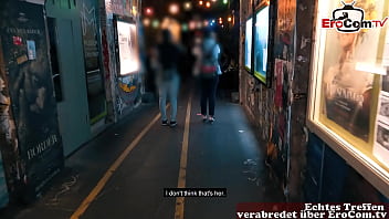 Preview 1 of Marrylouanne With Aceshadowz - Schlanke deutsche Blondine datet fremden Mann online f&uuml_r Sex