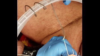 Preview 2 of Nudist Sex Plaj - Foreskin Fishing Hooks Task for slave Winkelhock part2
