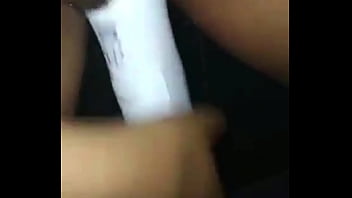 Preview 2 of Tow Girls Share Black Cock - De nuevo en el ba&ntilde_o