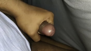 Preview 4 of Sunny Lione And Dog Animals - Wanking Huge dick under blanket