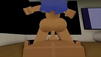 Preview 4 of Xxxxx Video Hindi 2010 - Roblox girl gets fucked by intruder