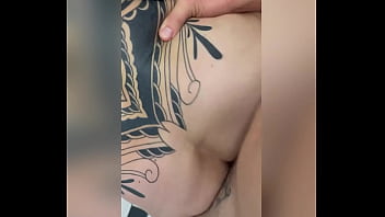 Preview 4 of Sakus - Hot wife giving deepthroat until I cummed all over her
