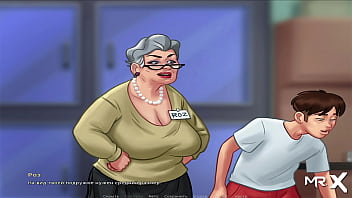 Preview 1 of Angelina Tickle - SummertimeSaga - Old lady got teeth removed and sucked E3 #92
