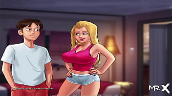 Preview 1 of Bes Categori - SummertimeSaga - Fucking a blonde in a trailer van E3 #73