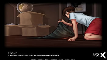 Preview 1 of Old Lady Choda - SummertimeSaga - another spin the bottle game on the beach E3 #83