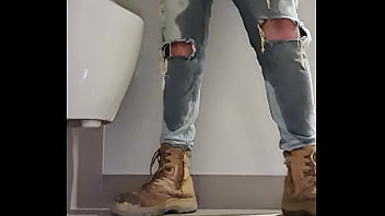Preview 4 of Streaming Slipper Spanking - Pissed my pants at work