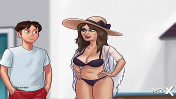 Preview 1 of Nom Lez - SummertimeSaga - tomorrow I&#039_m waiting for you in the new E3 uniform #65