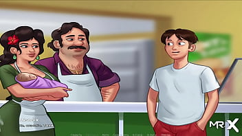Preview 4 of Xxx Punjabi Voices - SummertimeSaga - Having fun with an old lady in the back room E3 #72