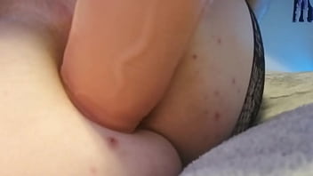 Preview 4 of Banty With Sonia - Gaping My Ass and Stroking - Throbbingmaxx