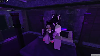 Preview 4 of Cex Asting - Roblox girl was bored but her friend came and fucked her