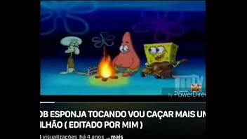 Preview 3 of 6salke Larke - Tocando uma dentro da agua bob esponja
