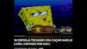 Preview 4 of 6salke Larke - Tocando uma dentro da agua bob esponja