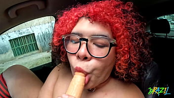 Preview 3 of Drunk Anal Blonde German - A safada BBW mostra como fazer uma garganta profunda - Sofie Lollipop