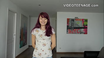 Preview 2 of Drunk Dad Raps Me - skinny teen does porn casting