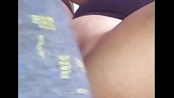 Preview 4 of African Mom Ns - Legs wide open table top pov