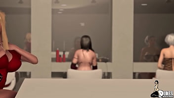 Preview 1 of Sanilion 3x Sex - Pawg IG ho&#039_s suck and fuck BBC at a party