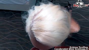 Preview 3 of Green Upskirt - Schlanke blonde deutsche Milf abgeschleppt zu einem one night stand