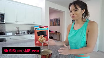 Preview 1 of Jerusalem Sex - SisLovesMe - Bratty Teens Suck Off Hot Stepbrother