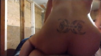 Preview 1 of Hot Suspense Sex - Reverse Cowgirl with my Girl