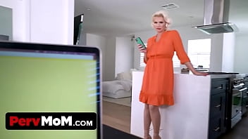 Preview 1 of Auntya Mature - PervMom - Pretty Blonde Milf Enjoys Pounding Her Horny Stepson When Her Husband Refuses To Fuck Her