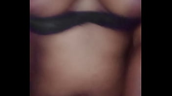 Preview 2 of Wax Femdom - Black big boobs girl gets Horny and masterbate