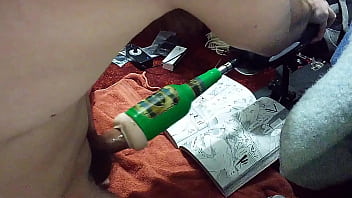 Preview 4 of Sleeping Sis Bro Xnxx - Solo boy fucks pussy machine