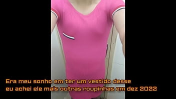 Preview 3 of Latihan Tetona - CdzinhaLimaSP Dando com a calcinha vermelha asa delta da Edivania esposa do pita 12012022