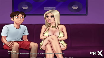 Preview 1 of Childarn Boys Xxx - SummertimeSaga - Masturbate While Watching Hentai E3 #57