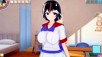 Preview 1 of Behin The Sceen - 【エロゲーコイカツ！】東方 鬼人正邪におっぱい揉みまくりH！3DCG巨乳アニメ動画(東方プロジェクト)【ヘンタイゲーム とうほう せいじゃ きじん】