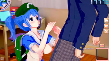 Preview 2 of Seachsunny Leone Sex Ad - 【エロゲーコイカツ！】東方 河城にとりにおっぱい揉みまくりH！3DCG巨乳アニメ動画(東方プロジェクト)【ヘンタイゲーム とうほう にとり かわしろ】