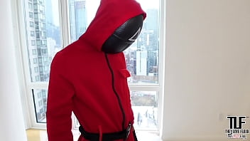 Preview 2 of Kelly Payne No Wire Hangers - SQUID GAMES &quot_HONEYCOMB&quot_ WITH CHINESE SLUT NICOLE DOSHI