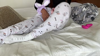 Preview 1 of Past Fat - I was very bored at home masturbating with toys