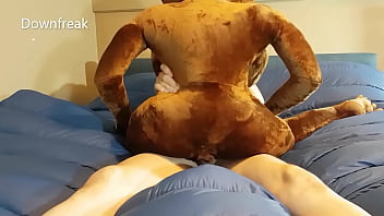 Preview 2 of Moson More Porno - Long Version 25min. Plush Sex Doll With Mega Tits Gets Railed Good