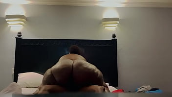 Preview 4 of She Grab And Rub Dick At Bus - Huge ass booty riding me