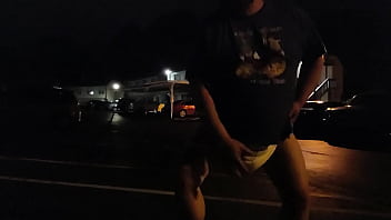 Preview 2 of Brazzar Wali - Outside in a very thick diaper