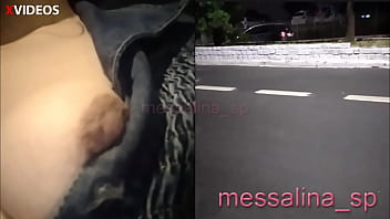 Preview 2 of French Moms And Boy - MESSALINA - MARRIED LATINA LIKES TO FEEL WHOLE AND SHOW HER NATURAL TITS TO DRIVERS (SEE FULL ON RED)
