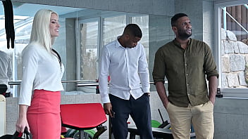 Preview 1 of Japan Galsh Xxx - Slutty Real Estate Agent Blanche Bradburry Takes Airtight BBC Gangbang GP2217