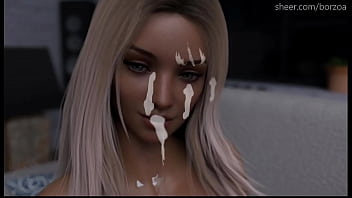 Preview 3 of Audi Arbia - Why hot blondes cheerleaders don&#039_t have to pay for pizza - (Become a Rockstar - Emma 1)