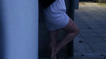 Preview 1 of Pun Hup - HIDDEN SPYING my SLUT NEIGHBOR TOUCHING HERSELF on PUBLIC