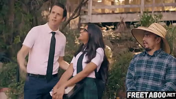 Preview 1 of Clinics Sex - Evil Step Siblings Invites A Smart Girl From Class To Do The Homework &amp_ Decide To Take Turns On Her - Full Movie On FreeTaboo.Net