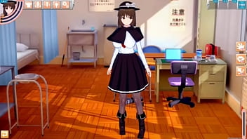 Preview 1 of Sax Kumari Ladki Ki Sil Todi - 【エロゲーコイカツ！】東方 宇佐見蓮子におっぱい揉みまくりH！3DCG巨乳アニメ動画(東方プロジェクト)【ヘンタイゲーム とうほう れんこ うさみ】