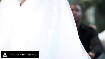 Preview 2 of Xxxbodo Simol - MODERN-DAY SINS - Bride-To-Be Gianna Dior Cum-Swaps Father-In-Law&#039_s CRAZY FACIAL With Bridgette B!
