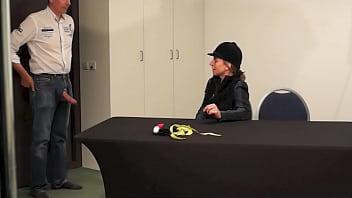 Preview 1 of Girls Sex Wrestling - Kutasia interviews for job opening - but needs hard facts